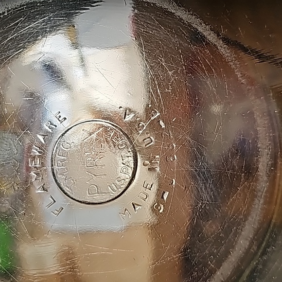 Vtg PYREX Flameware 817-832-833 w/handle - Picture 11 of 13